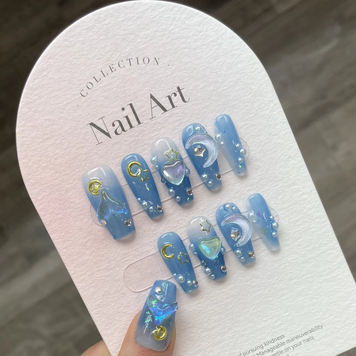 10Pcs Press on Nails (16 styles)