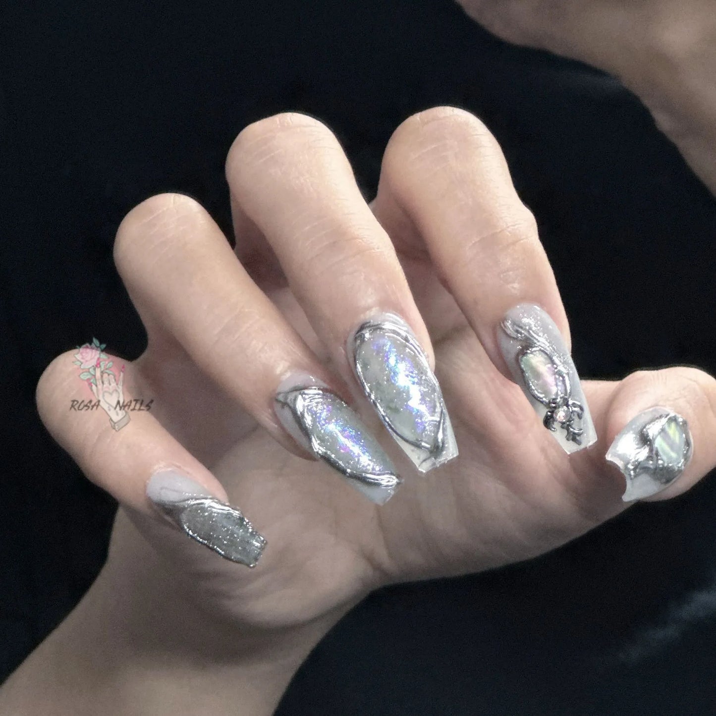 10pcs LUXURY Press on Nails (15 styles)