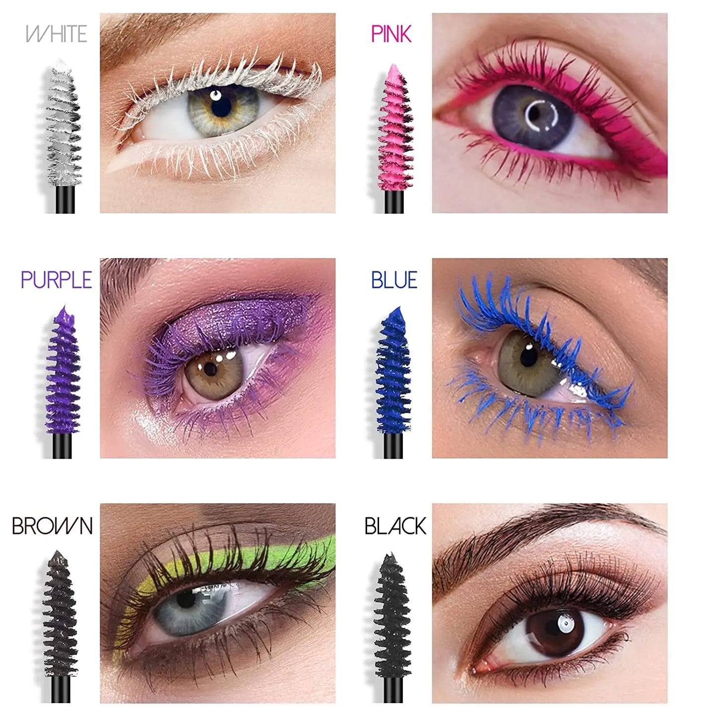 Colored Mascara (6 Colors)