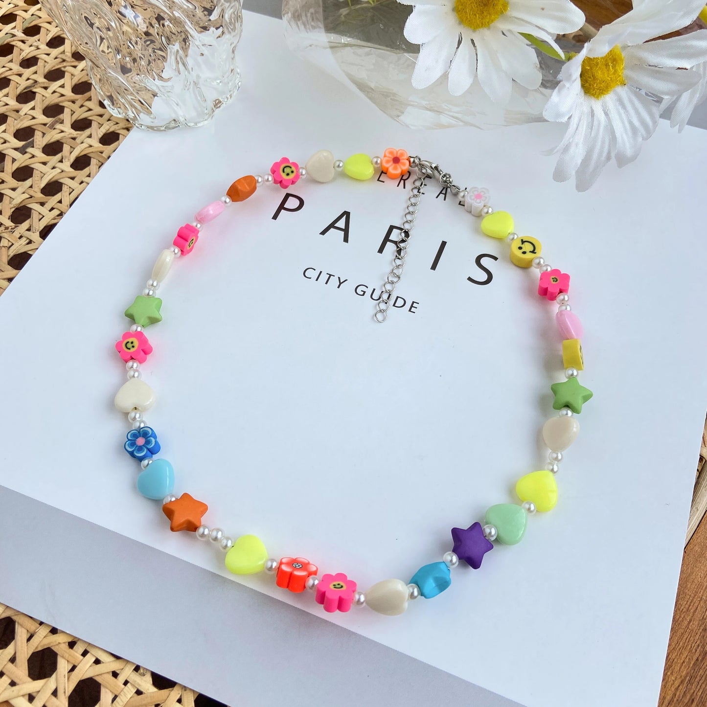 Colorful Beaded Necklaces (16 styles)