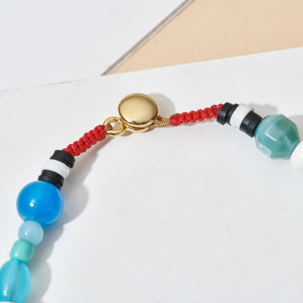 Multi-color Beads Necklace