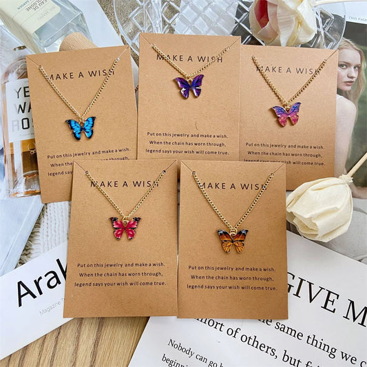 Inspiring Butterfly Necklaces