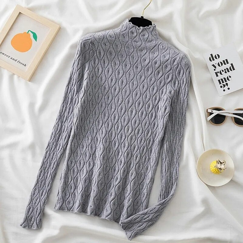 Casual Knitted Sweater (5 colors)