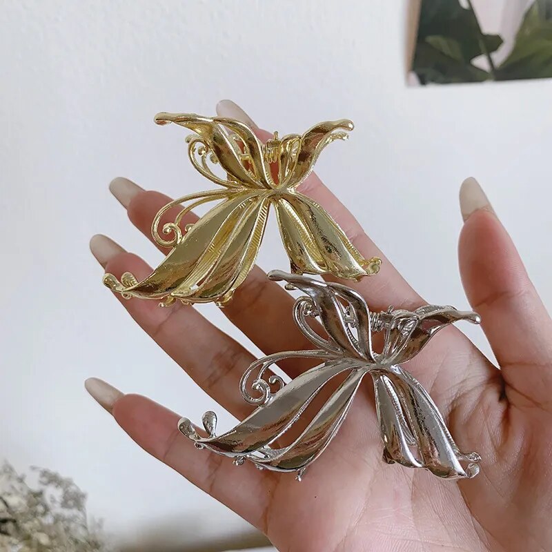 Butterfly Claw Clips (gold/silver)