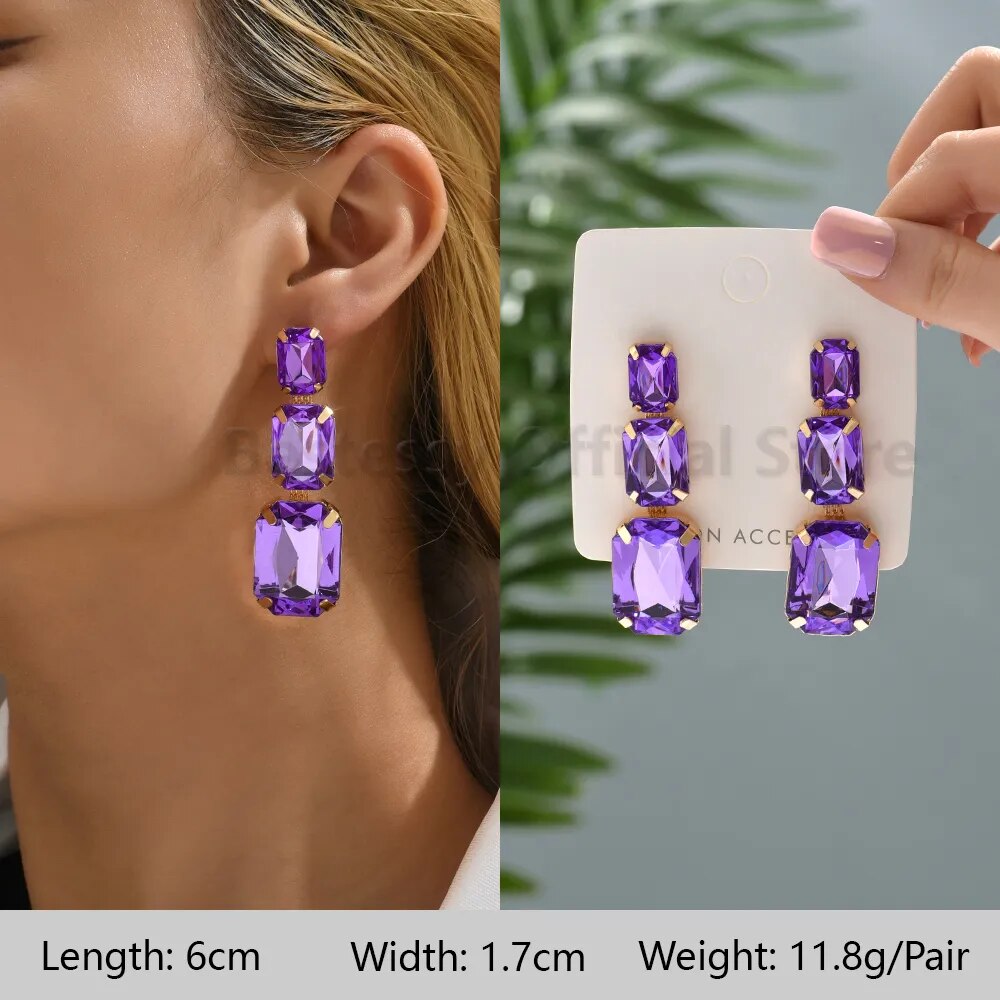 Purple LUXURY Earrings (30 styles)