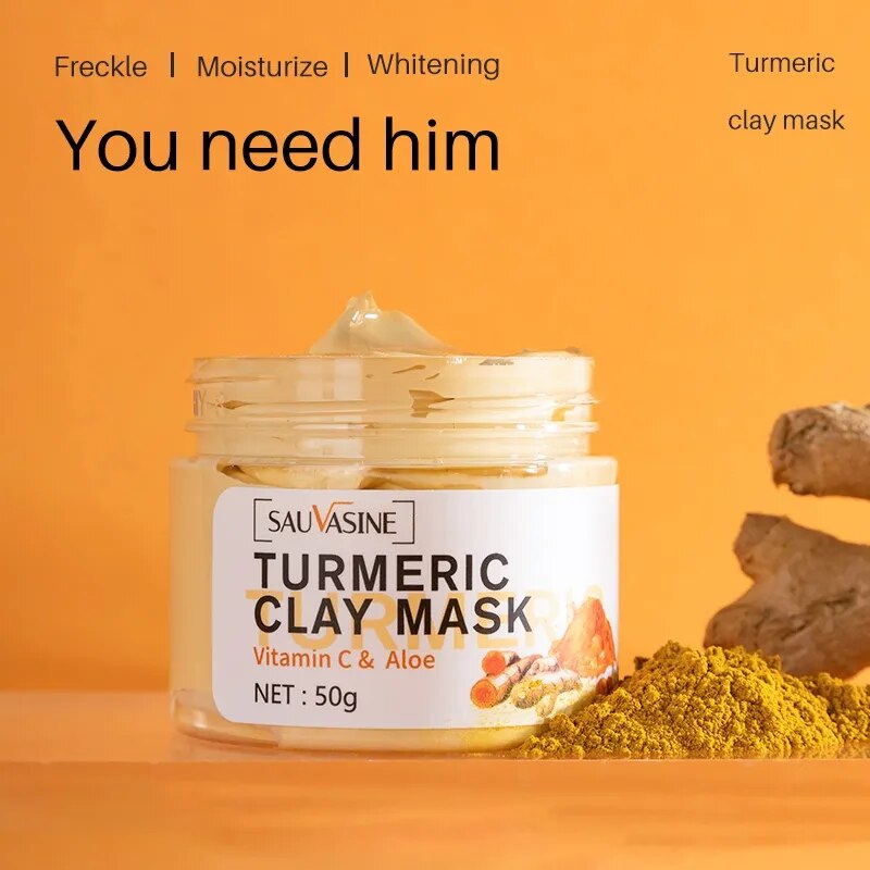 Turmeric Clay Facial Mask