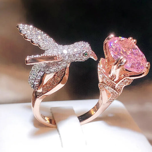 Hummingbird Ring (3 colors)