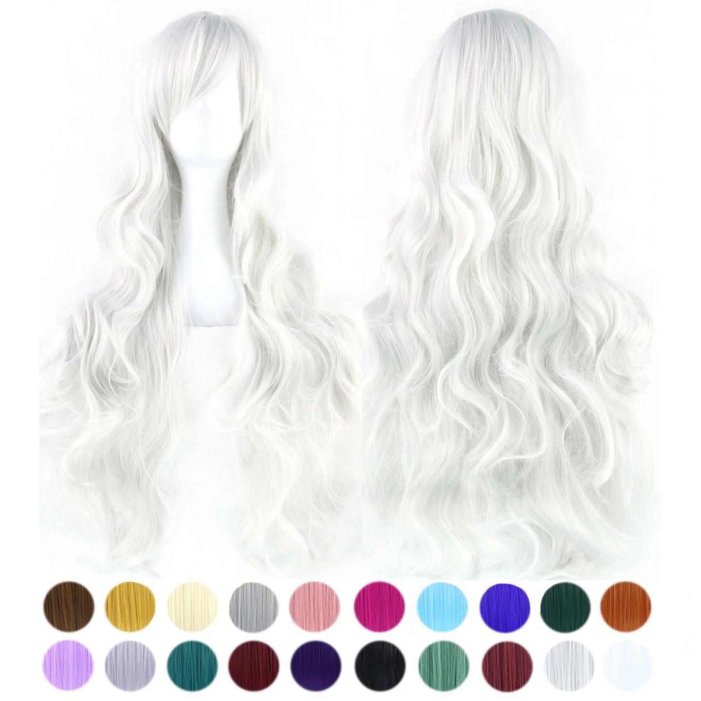 Long Wavy Synthetic Wig (30 colors)