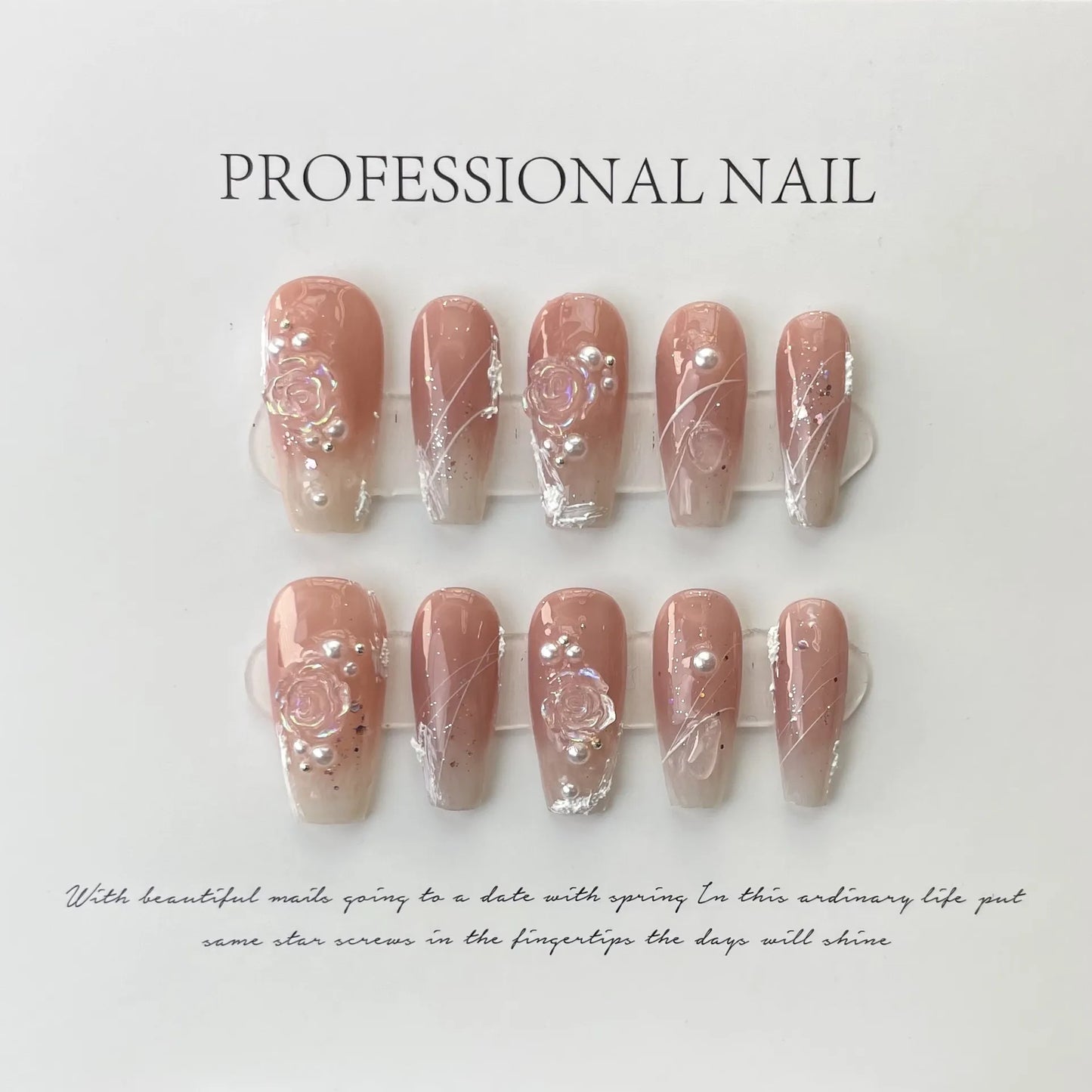 10Pcs Press on Nails (16 styles)