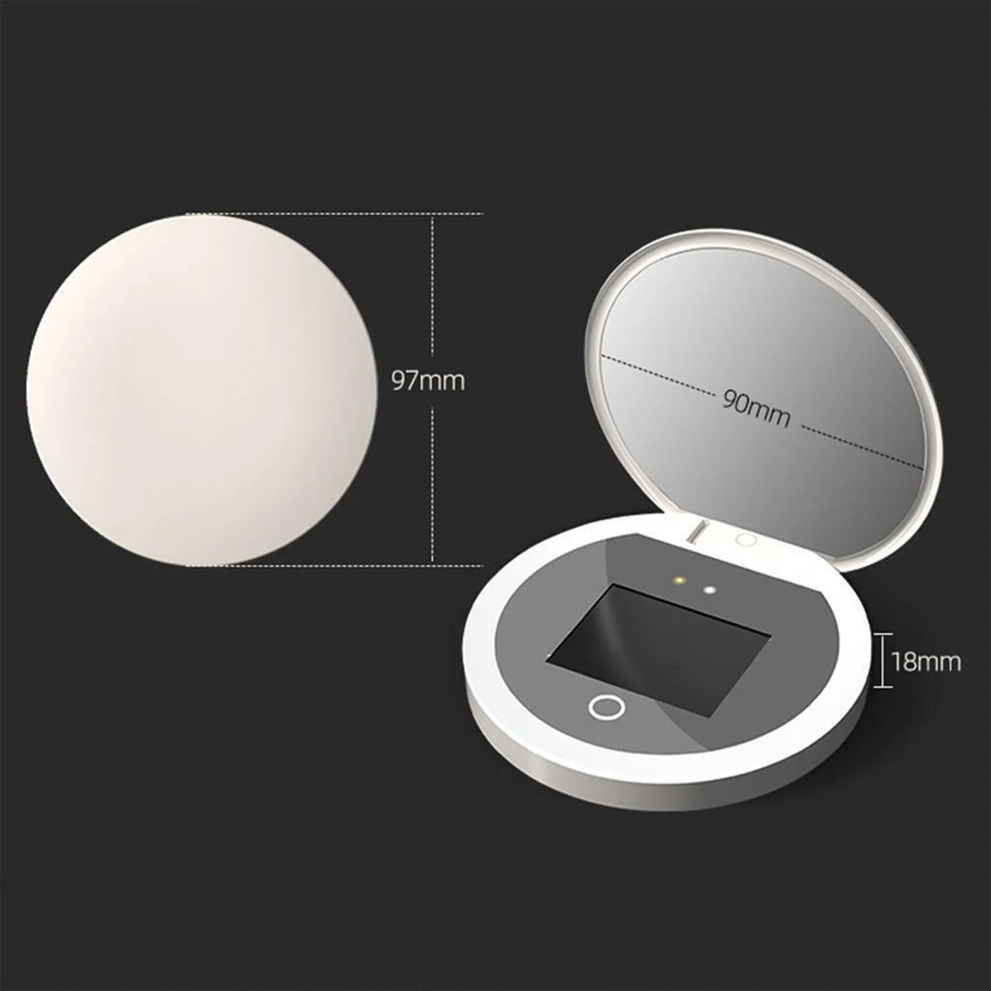 UV Sunscreen Camera Mirror