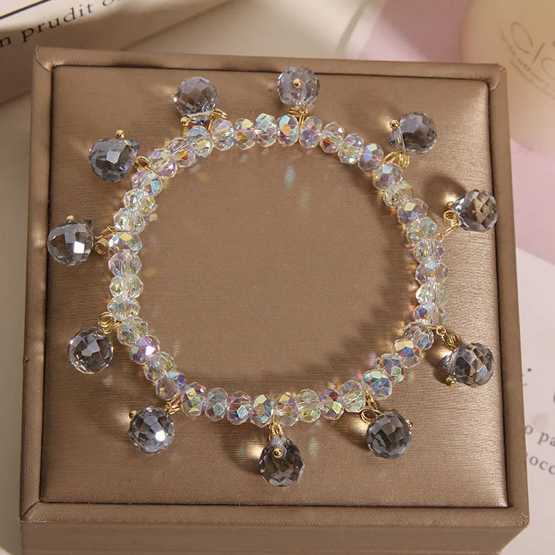 Crystal Charm Bracelet