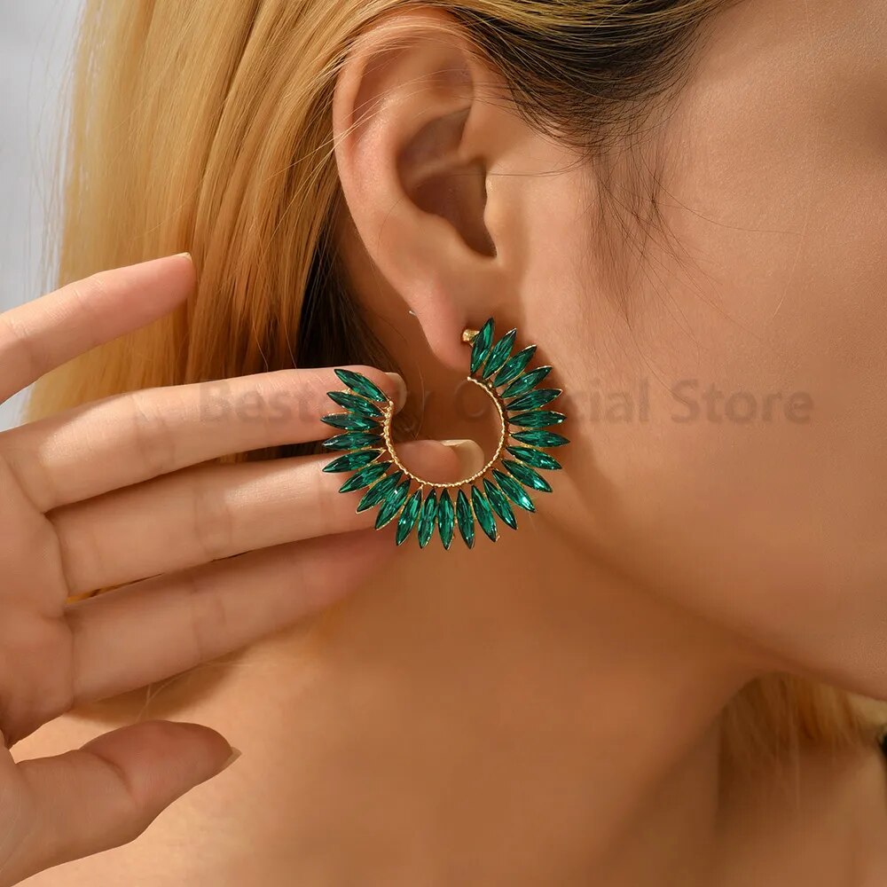 Unusual Circle Earrings (5 colors)