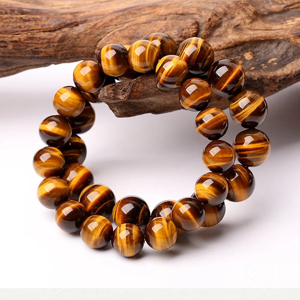 Natural Tiger's eye Stone Bracelets (6 sizes)