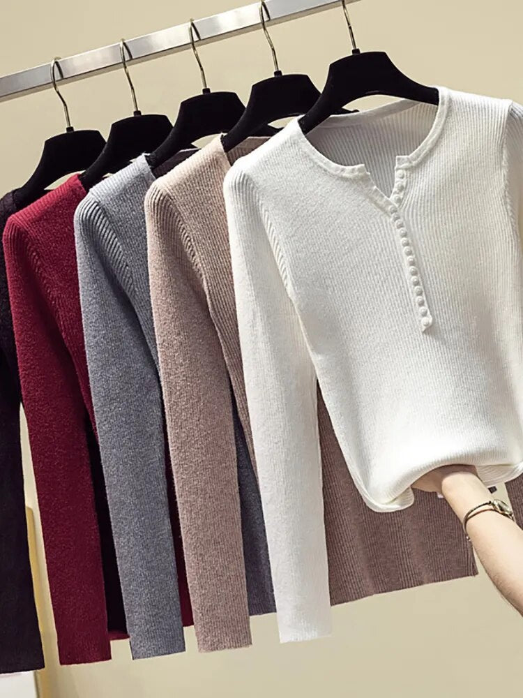 Button Sweater (8 colors)