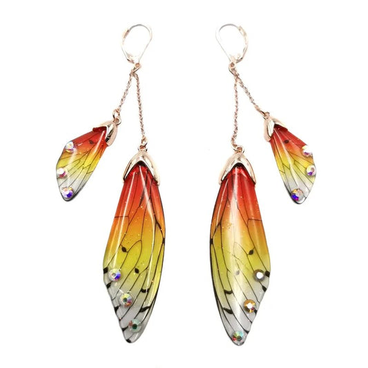 Butterfly Wing Earrings (23 colors)