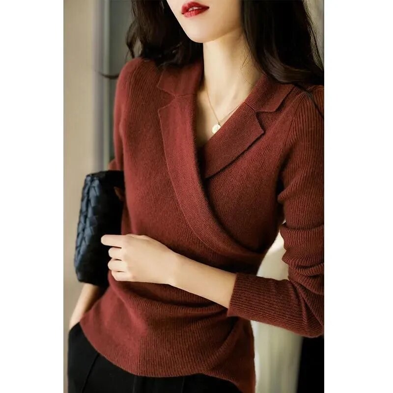 Office Criss Cross Sweater (5 colors)