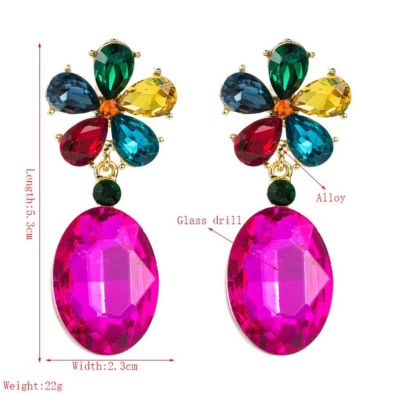 Crystal Earrings (41 styles)