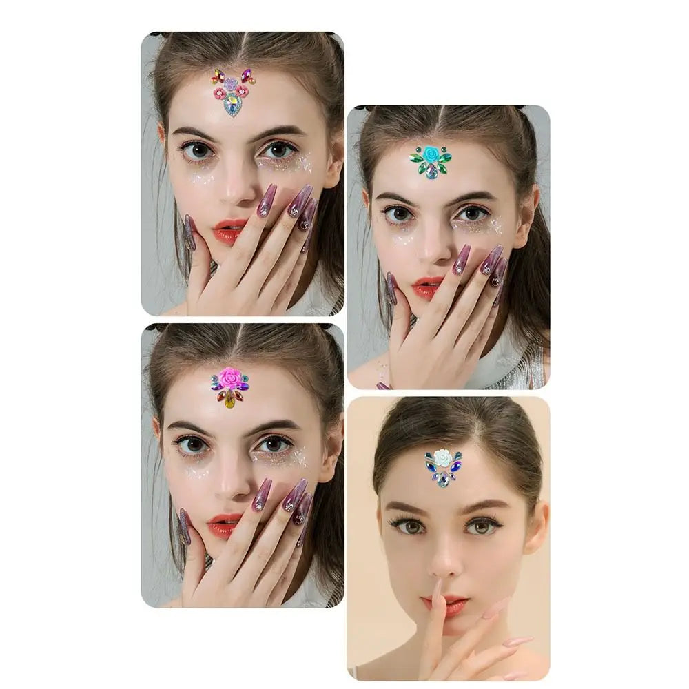 Adhesive Makeup Gemstone Stickers (15 options)