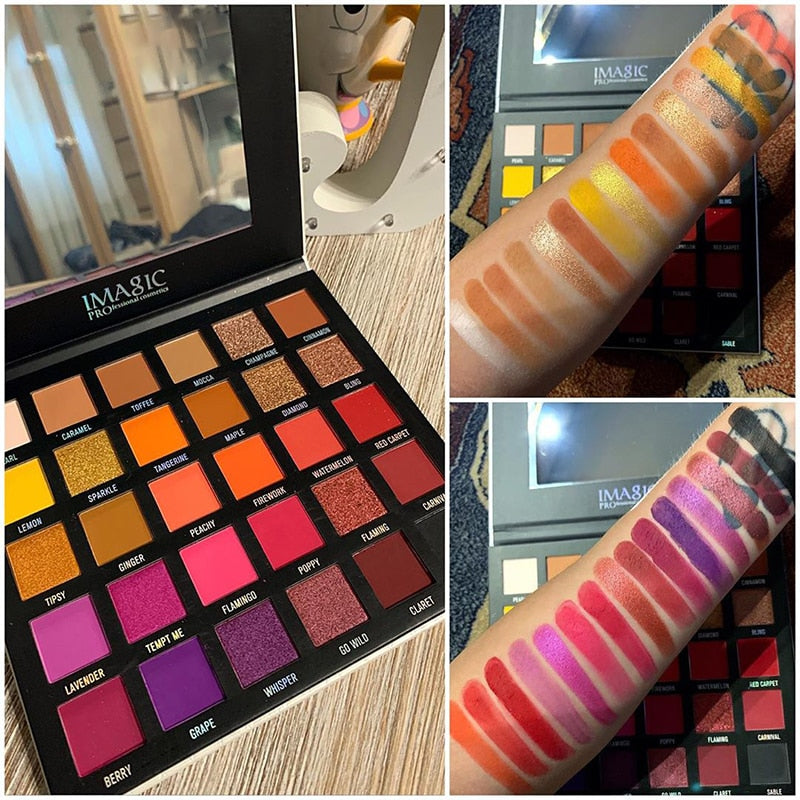 IMAGIC 30 Colors Eye Shadow Palette