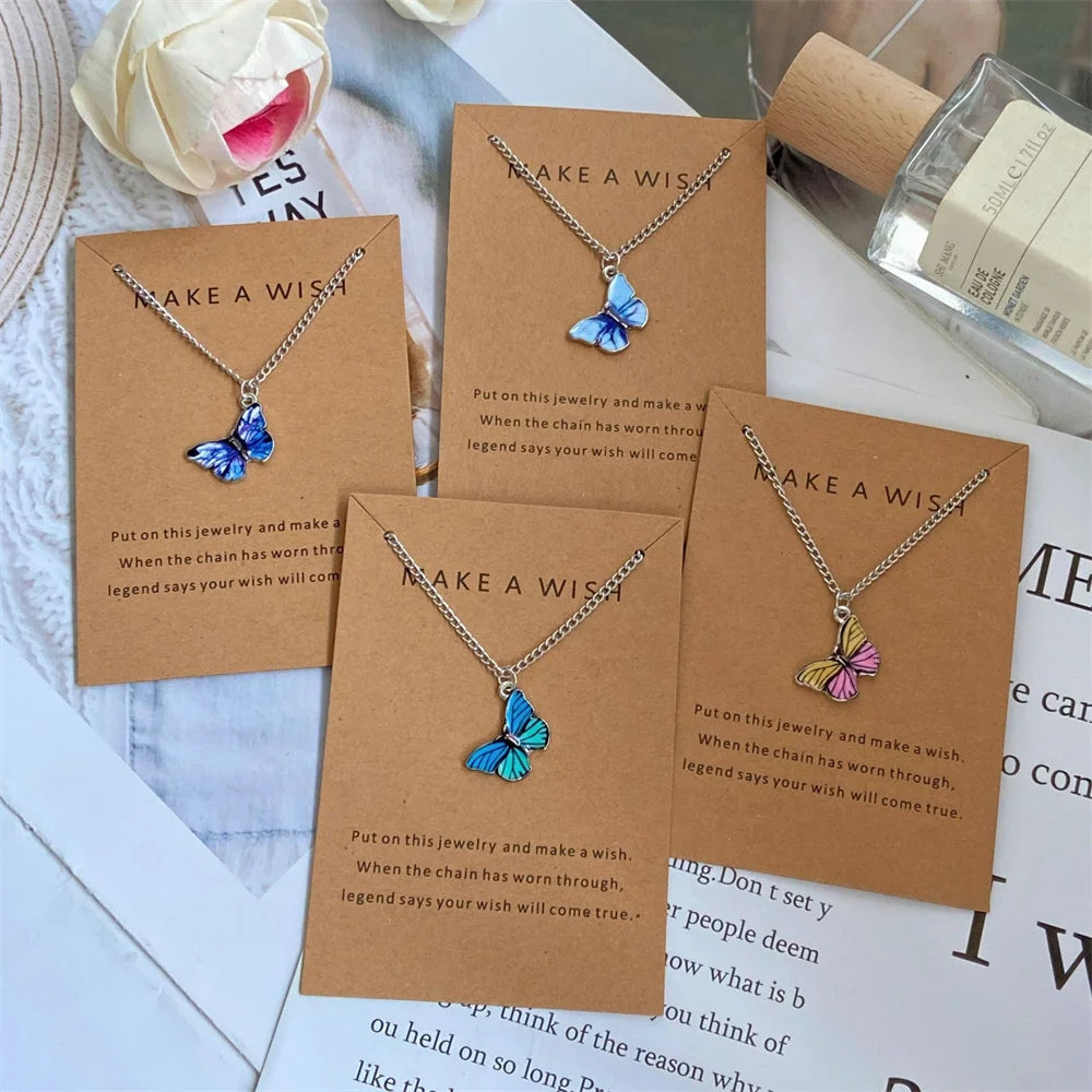 Inspiring Butterfly Necklaces