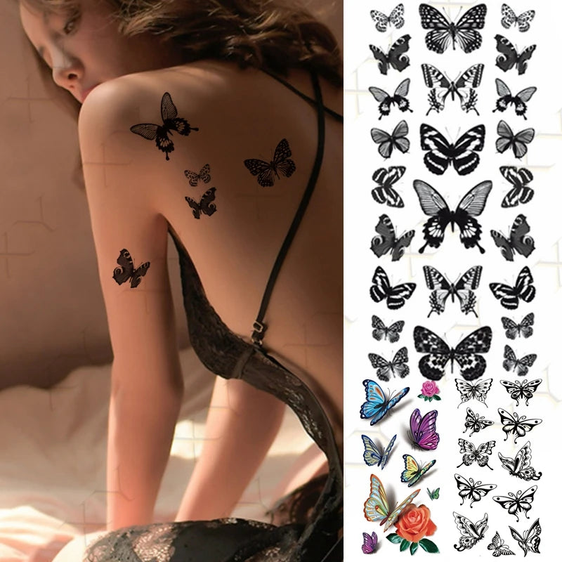 3D Temporary Tattoo (50 options)