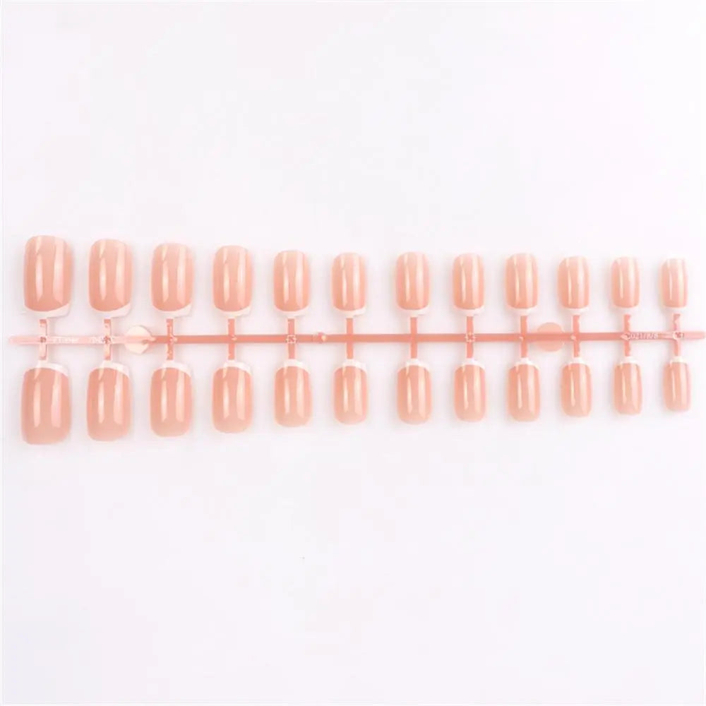 24pcs FRENCH TIP Press on Nails (6 styles)