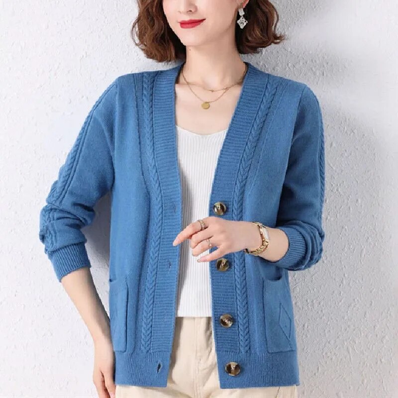 Knit Cardigan (5 colors)