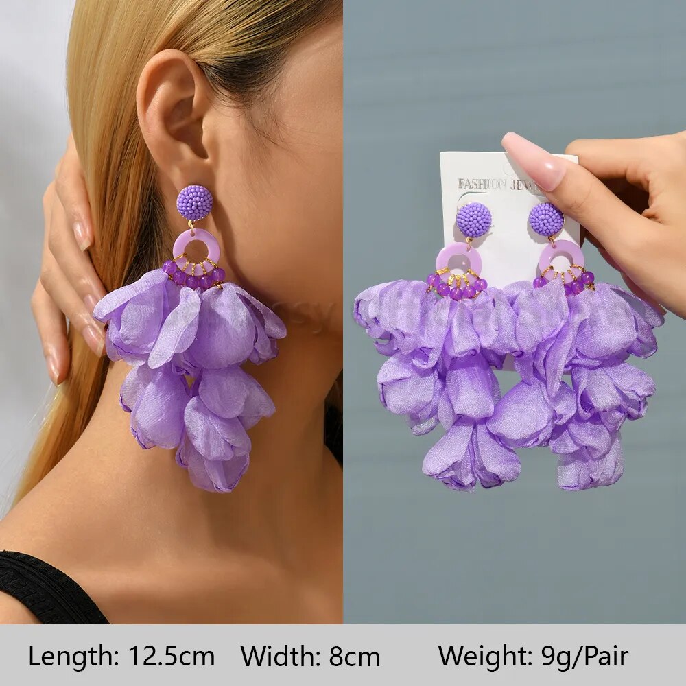 Purple LUXURY Earrings (30 styles)