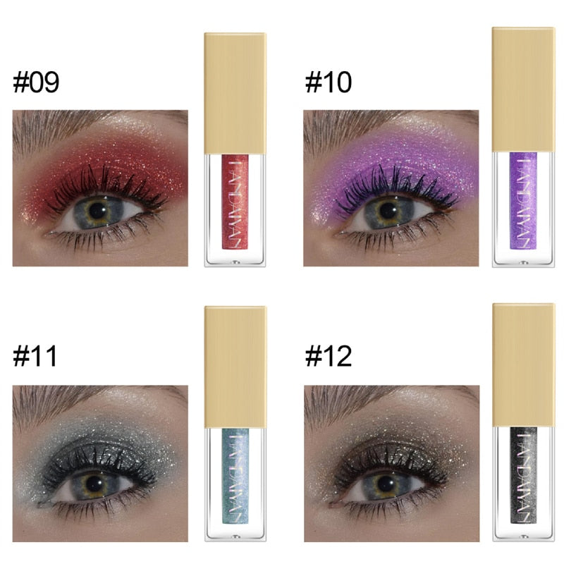 Glitter/Shimmer Liquid Eye Pigment (40 options)