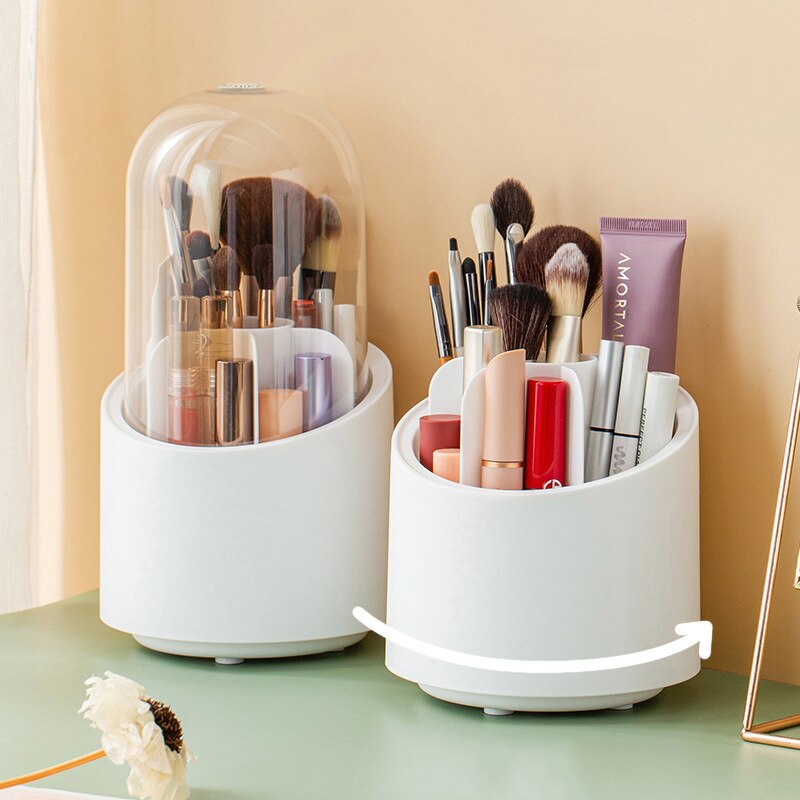 360° Rotating Makeup Organizer