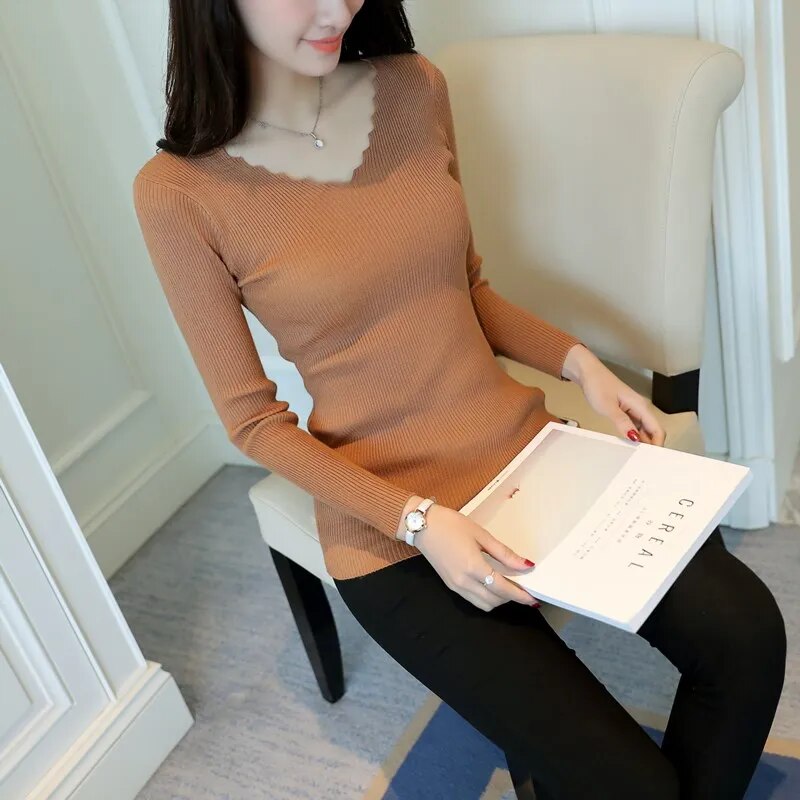 Long Sleeve Sweater (6 colors)