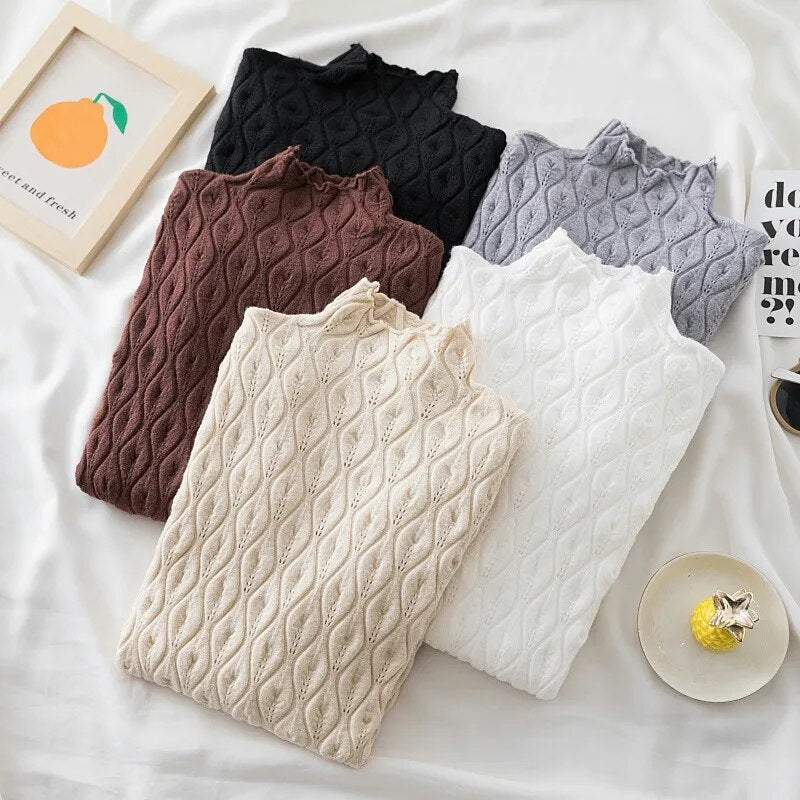 Casual Knitted Sweater (5 colors)