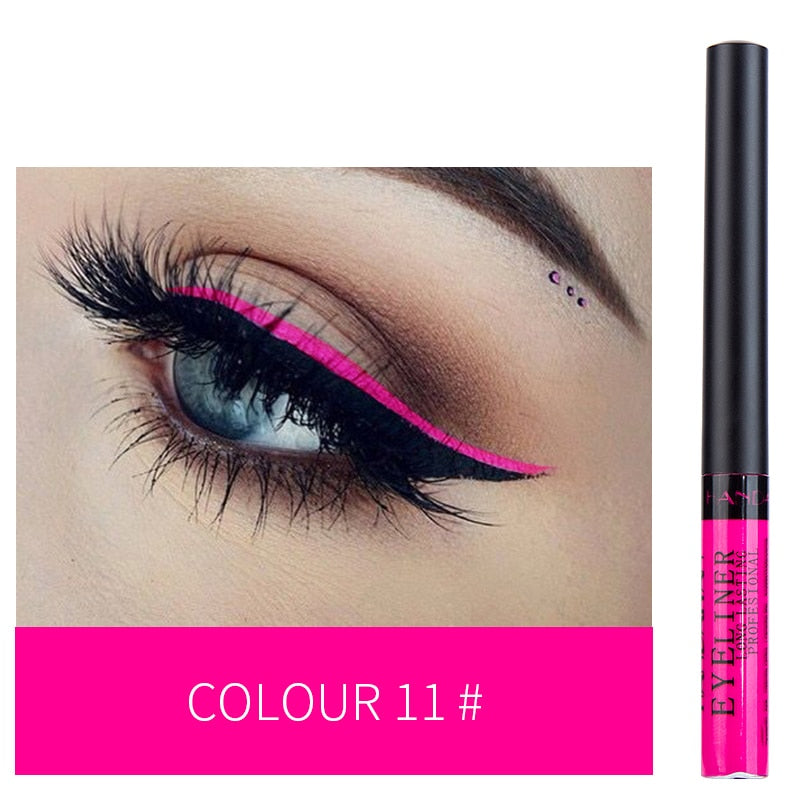 12 Colors Liquid Eyeliner