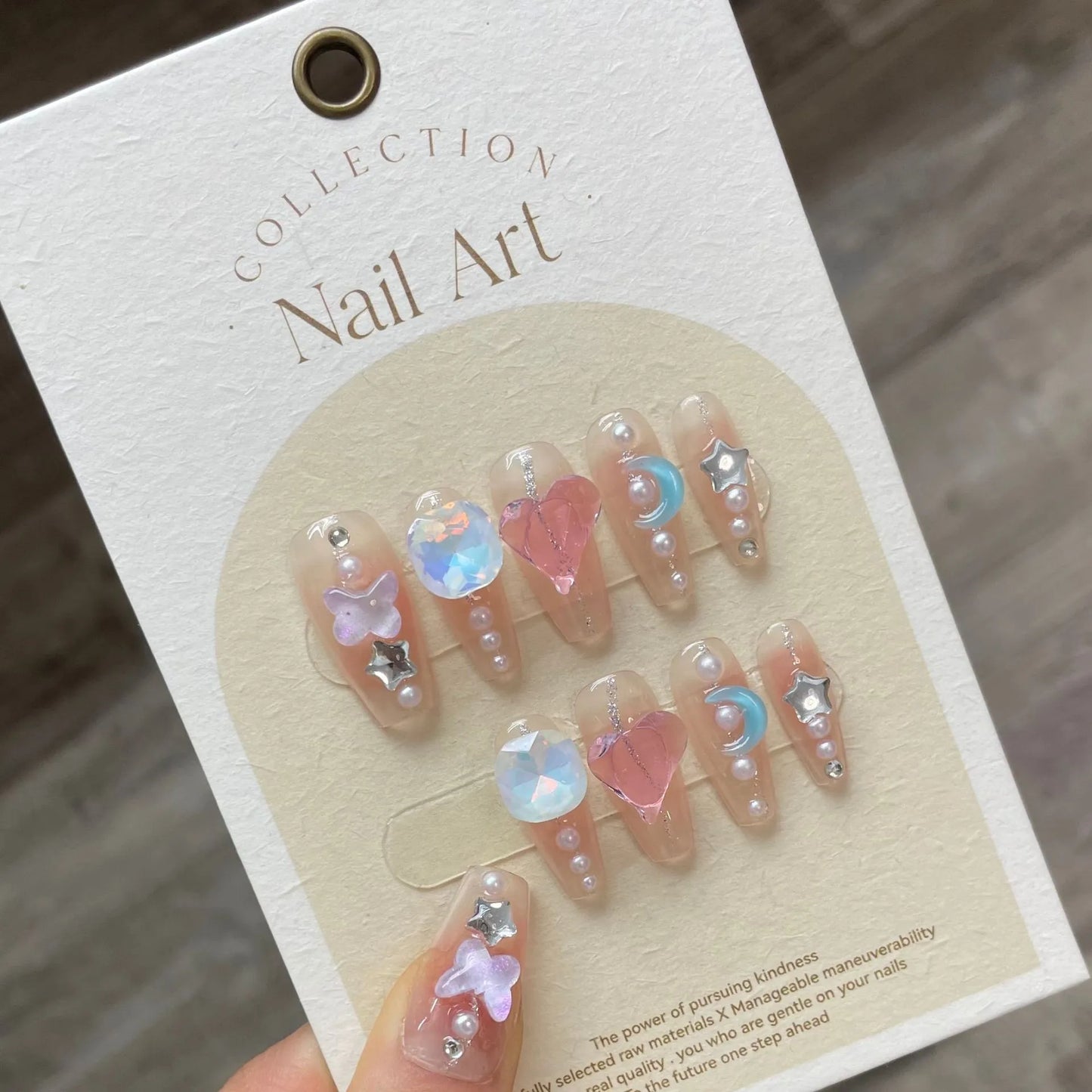 10Pcs Press on Nails (16 styles)