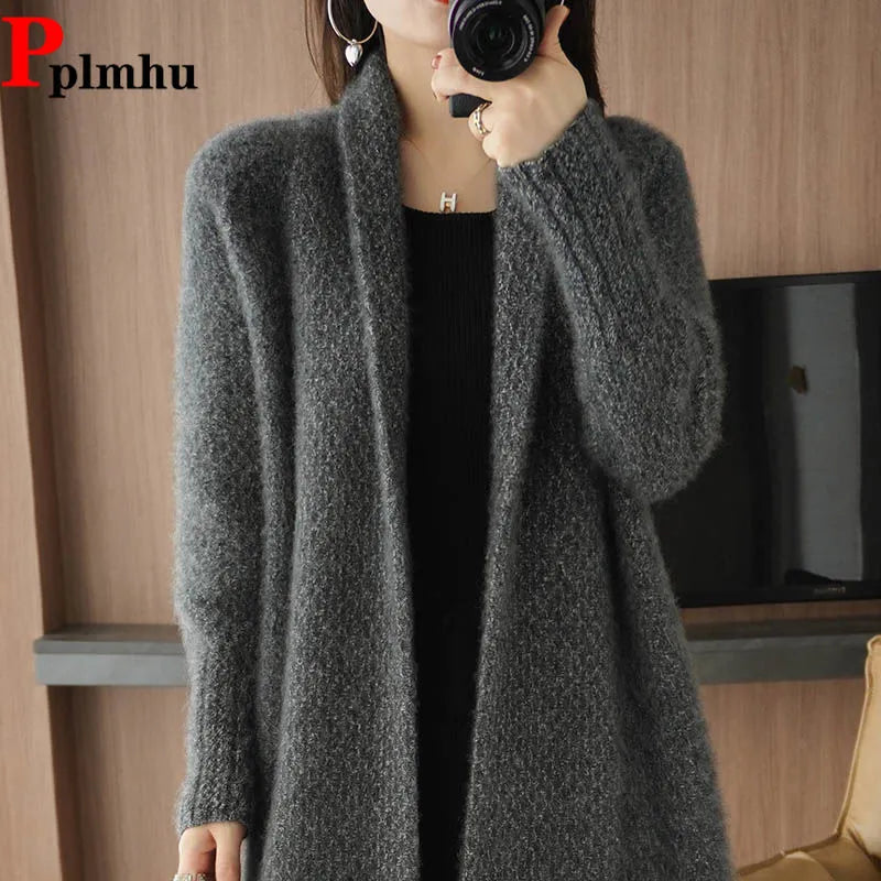 Long Knit Cardigan (3 colors)