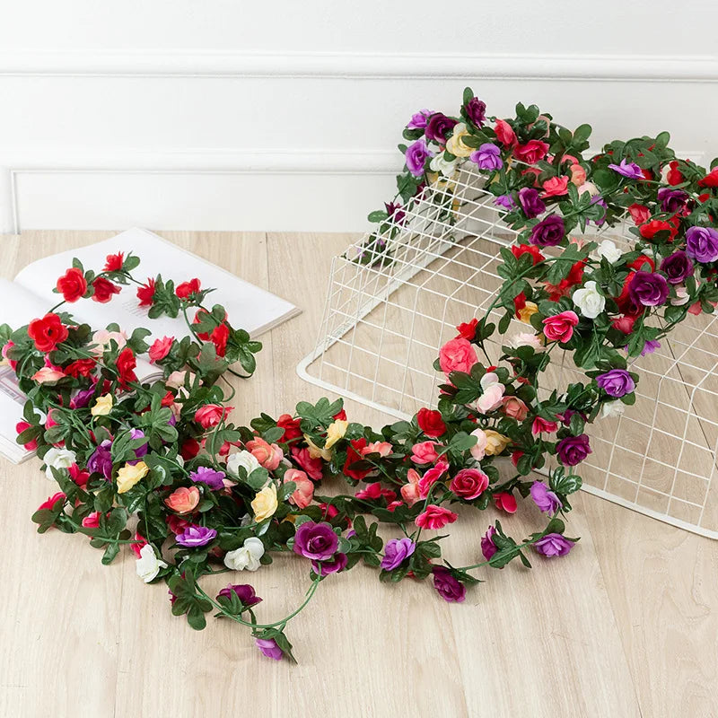 Artificial Flowers Garland Decor