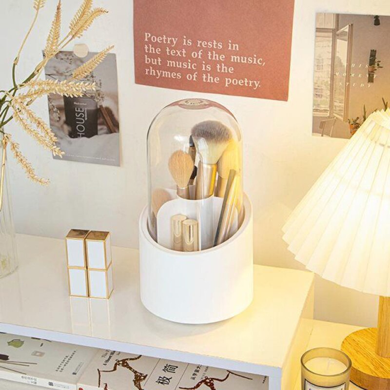 360° Rotating Makeup Organizer