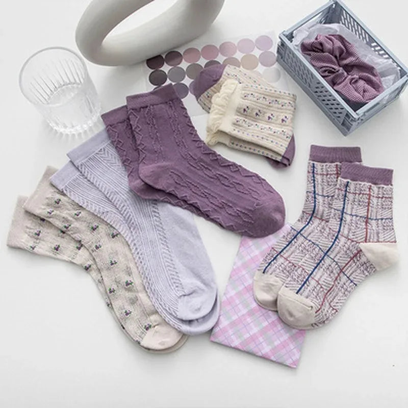 Pretty Violet Socks (4 options)