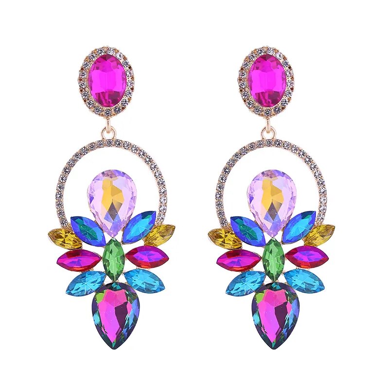 LUXURY Crystal Earrings (4 colors)