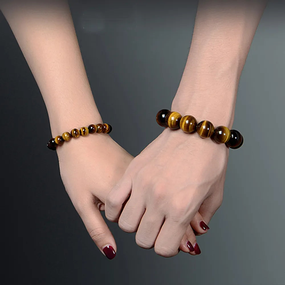 Natural Tiger's eye Stone Bracelets (6 sizes)