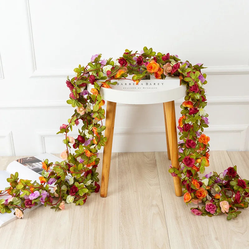 Artificial Flowers Garland Decor