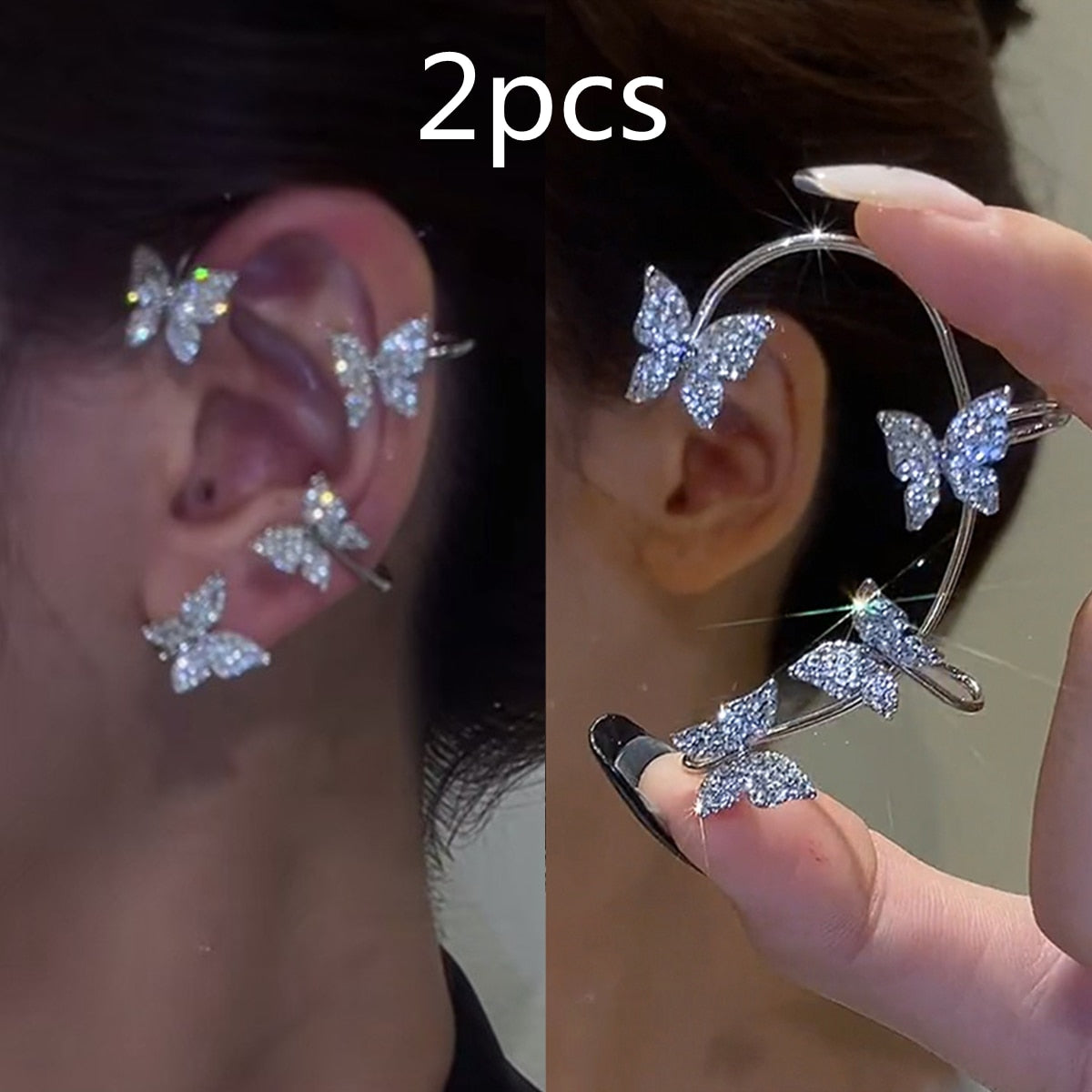 Butterfly Earcuffs (6 options)