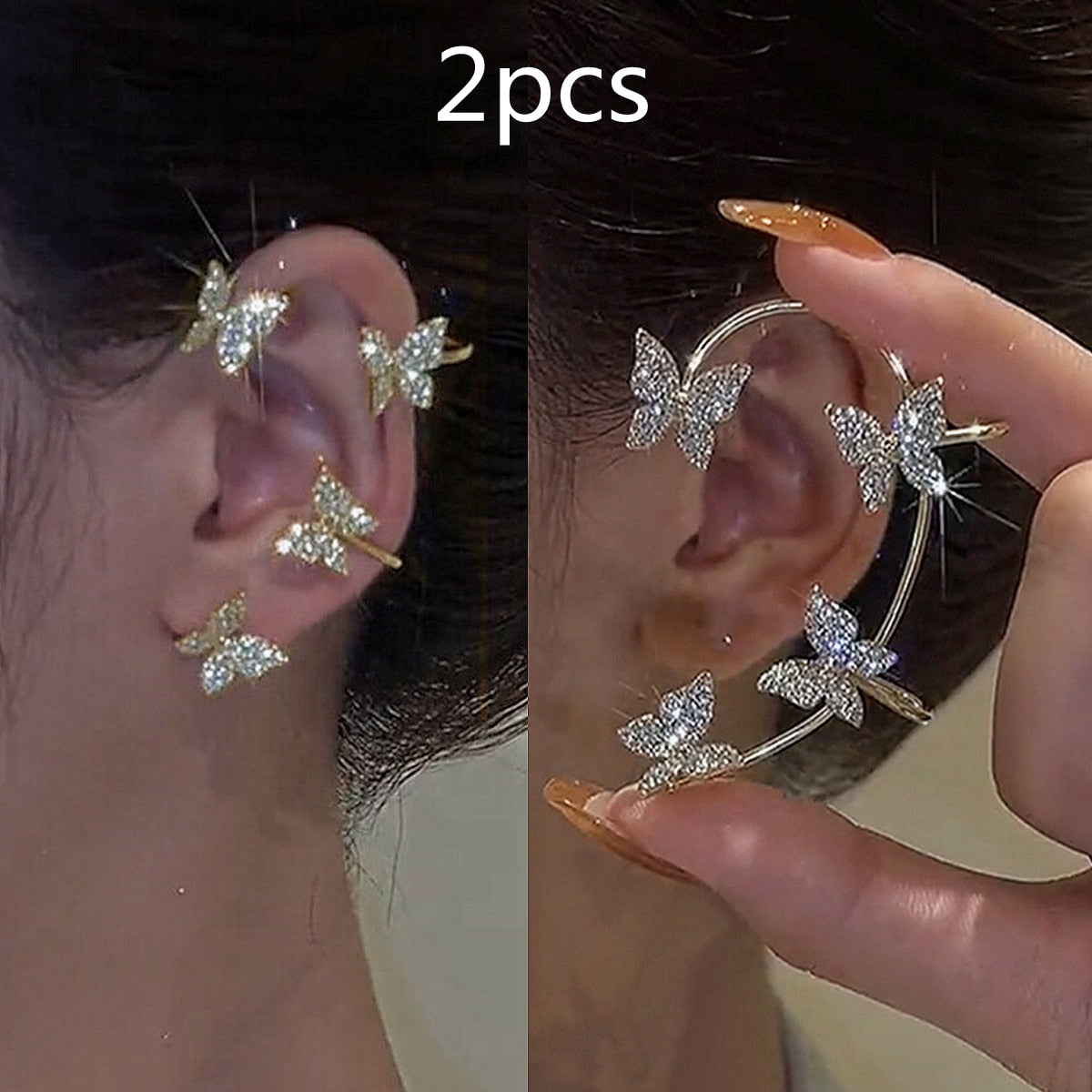 Butterfly Earcuffs (6 options)