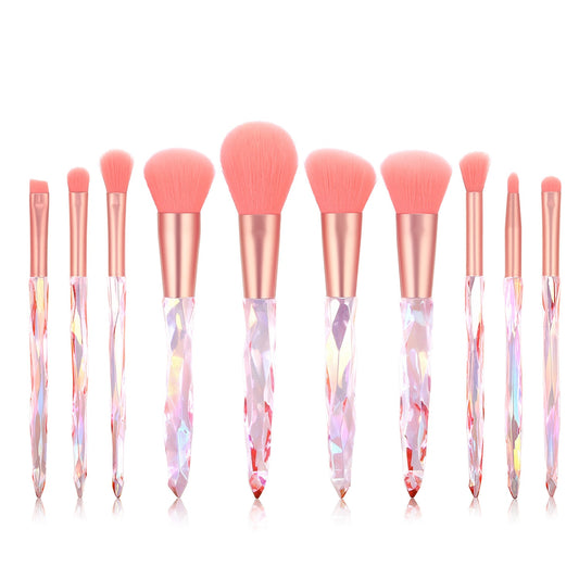 Crystal Makeup Brushes Set (2/2) (4 colors)