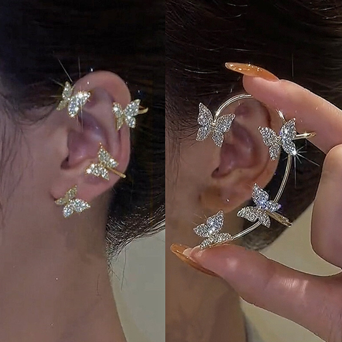 Butterfly Earcuffs (6 options)