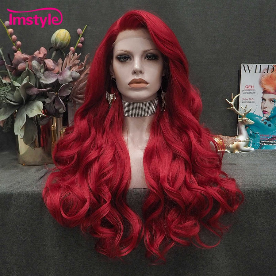 Long Synthetic Lace Front Wig (4 colors)