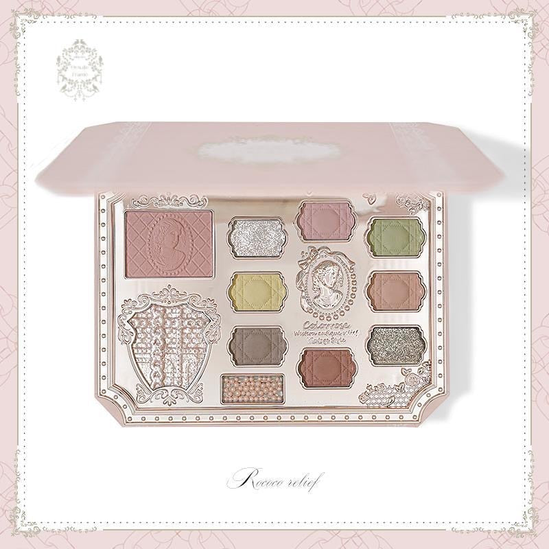 Embossed Eye Shadow (3 color palettes)